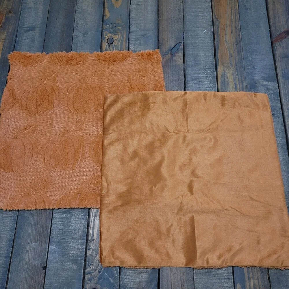 Fall Decorative Throw Pillow Covers Set of 2